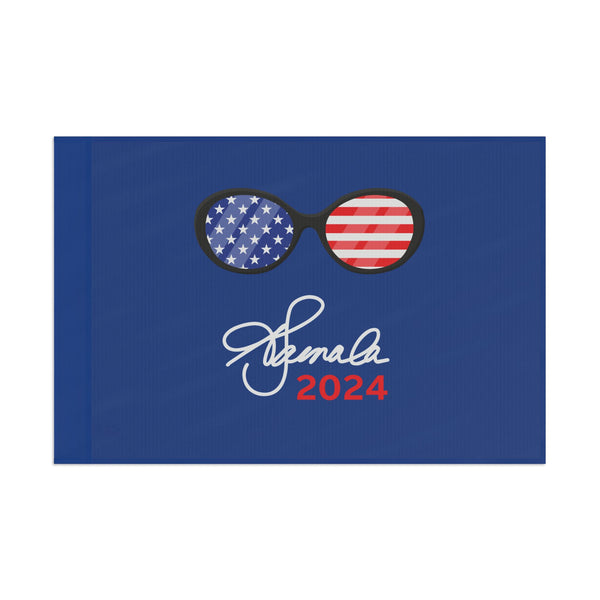 Cool Kamala Signature 2024 - Flag