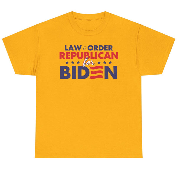 Law & Order Republican for Biden - Shirt
