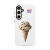 Chocolate Chip Ice Cream Cone - Phone Case - Balance of Power