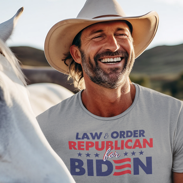 Law & Order Republican for Biden - Shirt