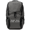 Make Nice Cool Again - Eddie Bauer Embroidered Backpack