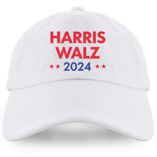 Harris & Walz 2024 Cap - Embroidered Hat