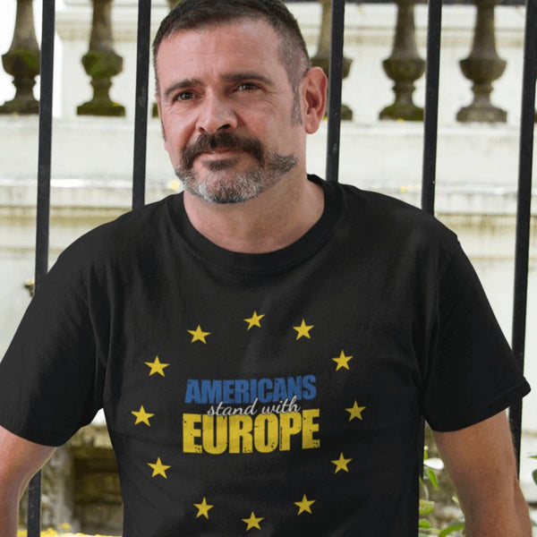 Americans Stand with Europe - Shirt - Balance of Power