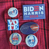 Coolest 6-Pack of Buttons - Made in the USA - Balance of Power