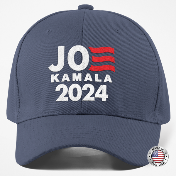 Joe & Kamala 2024 Cap - Made in the USA - Embroidered Hat