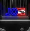 Joe - Neon Window Sign - Balance of Power