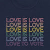 Love is Love, Love to Vote - Shirt - Balance of Power