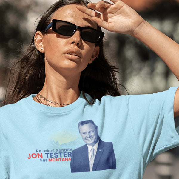 Re-elect Senator Jon Tester for Montana - Shirt - Balance of Power