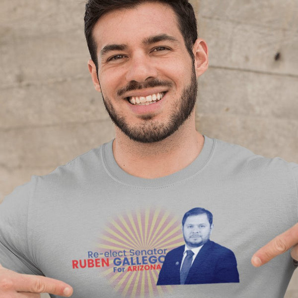 Re-elect Senator Ruben Gallego for Arizona - Shirt - Balance of Power