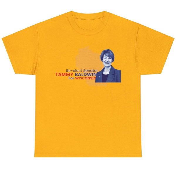 Re-elect Senator Tammy Baldwin for Wisconsin - Shirt - Balance of Power