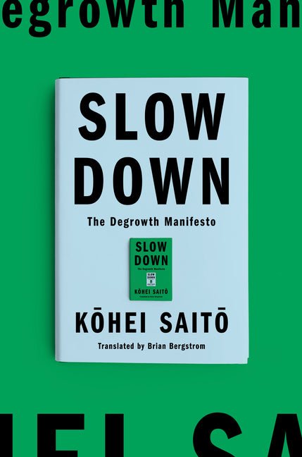 Slow Down: The Degrowth Manifesto - Hardcover - Balance of Power