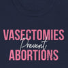 Vasectomies Prevent Abortions - Shirt - Balance of Power